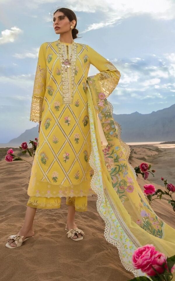Crimson Embroidered Lawn Suits Unstitched 3 Piece
