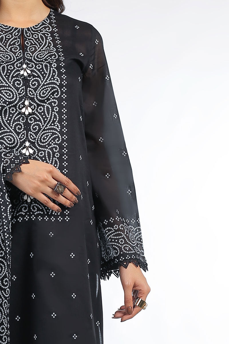 Bareeze Printed Black 2