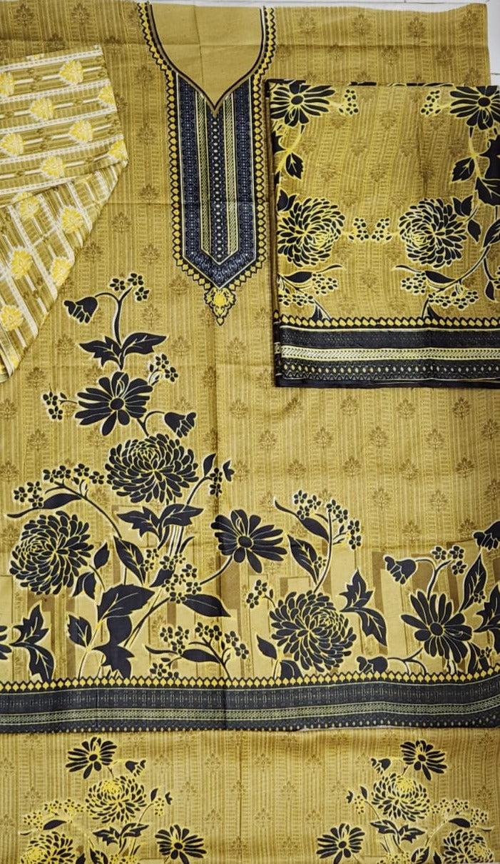 3pc Lawn Unstitch