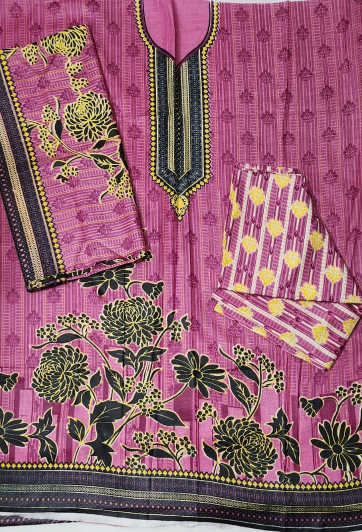 3pc Lawn Unstitch