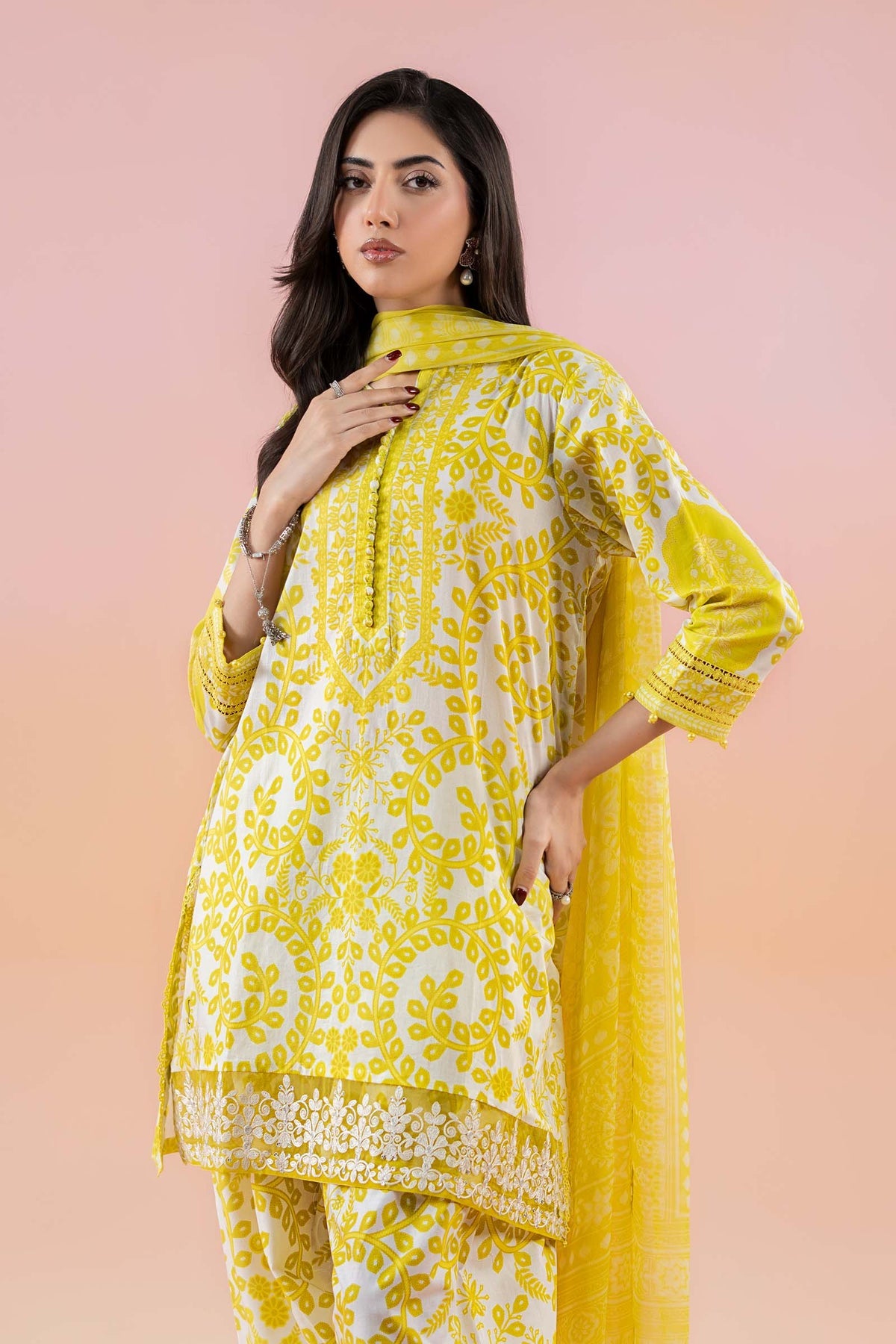 Maria b 2 Piece Printed Lawn Suit