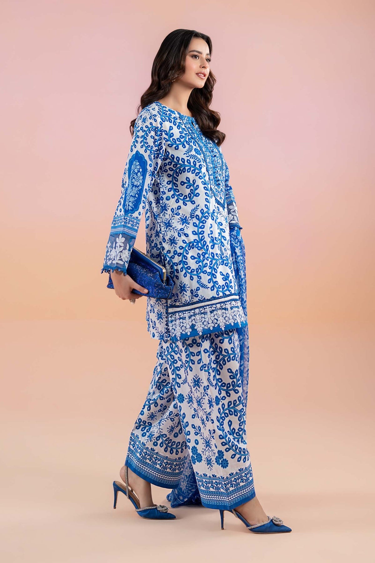 Maria b 2 Piece Printed Lawn Suit