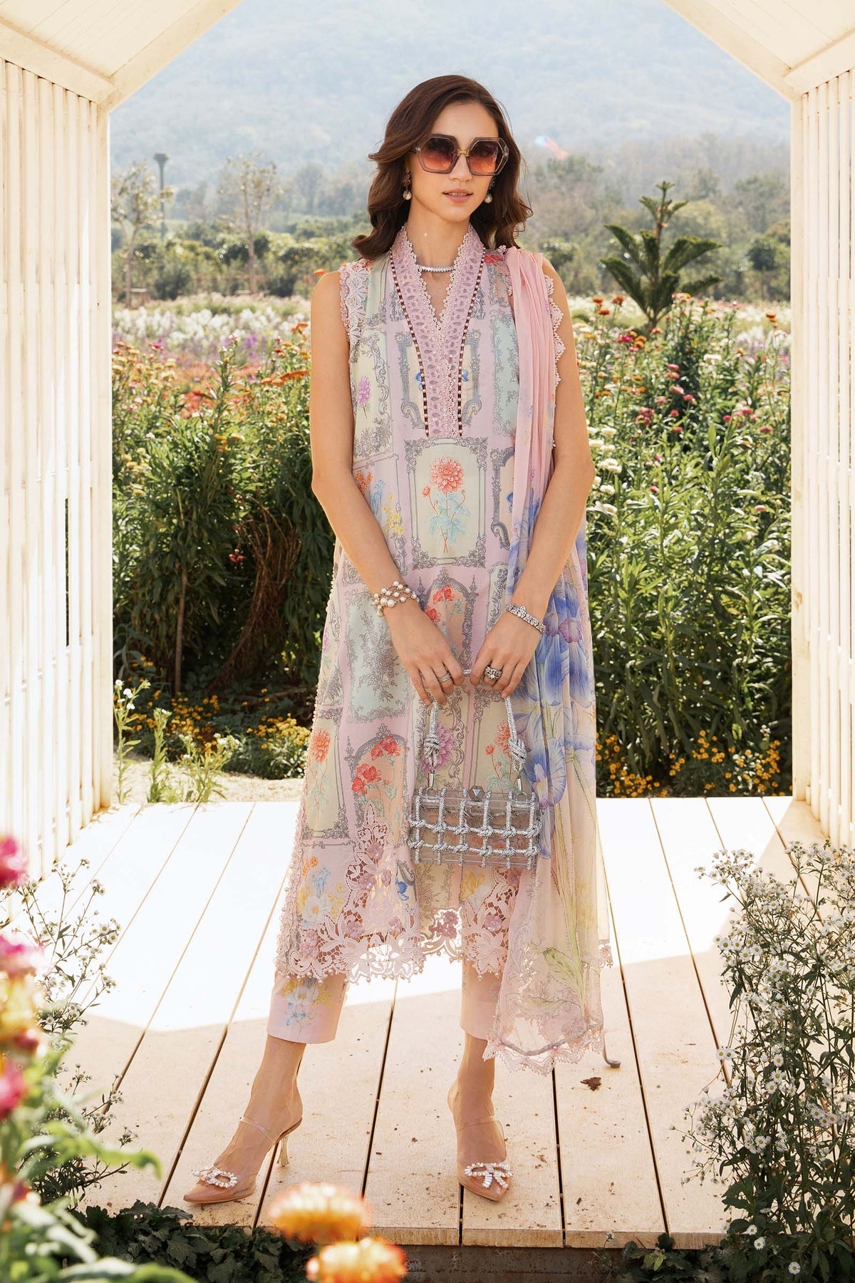 Maria b 2 Piece Printed Lawn Suit