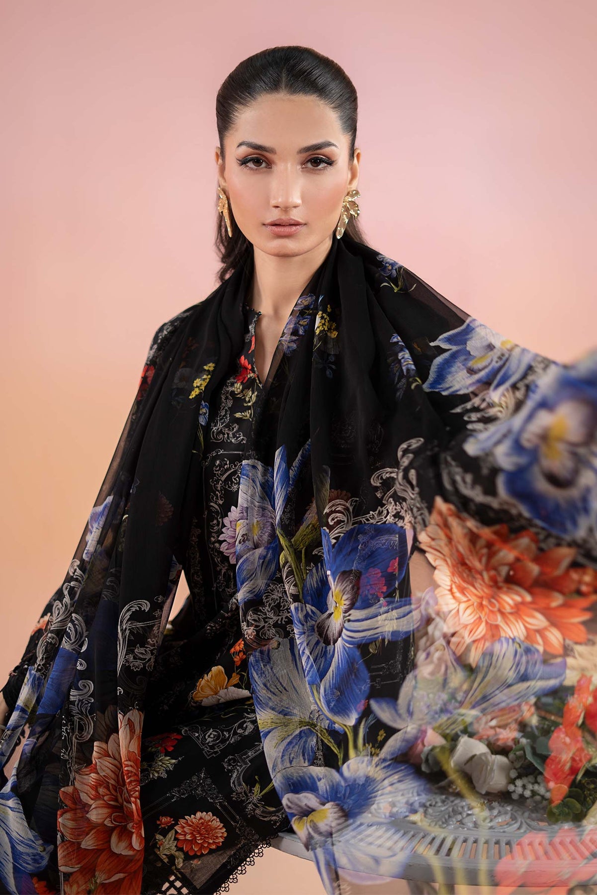 Maria b 2 Piece Printed Lawn Suit