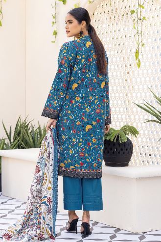 Khaadi 3pc Blue 2.0