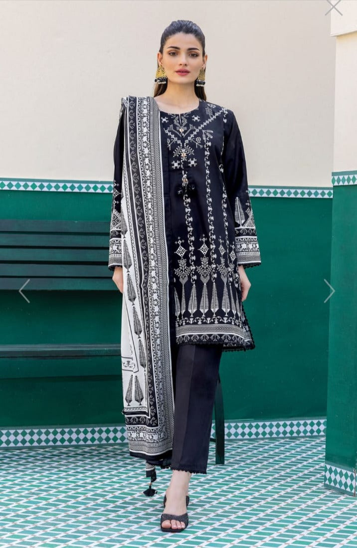 Khaadi 3pc Black 2.0