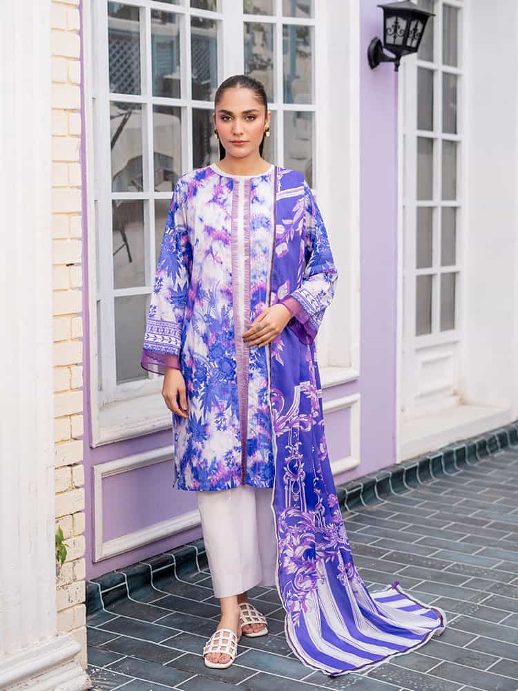 IRA Digital printed Unstitched Ladies Suit 3 Pieces