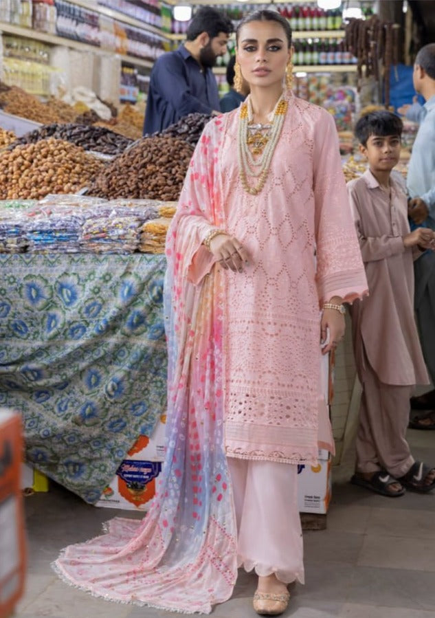 NUREH BAZAR Unstitched Chunri Mukesh