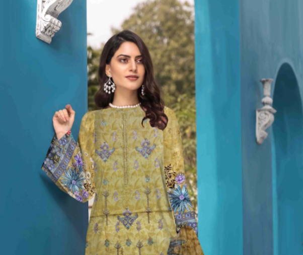 Gull ahmed lawn Yellow