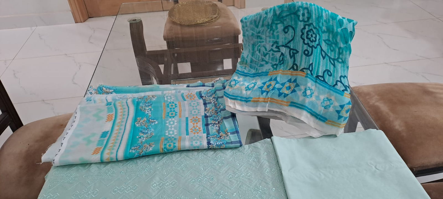Nishat Viscose 3 pc