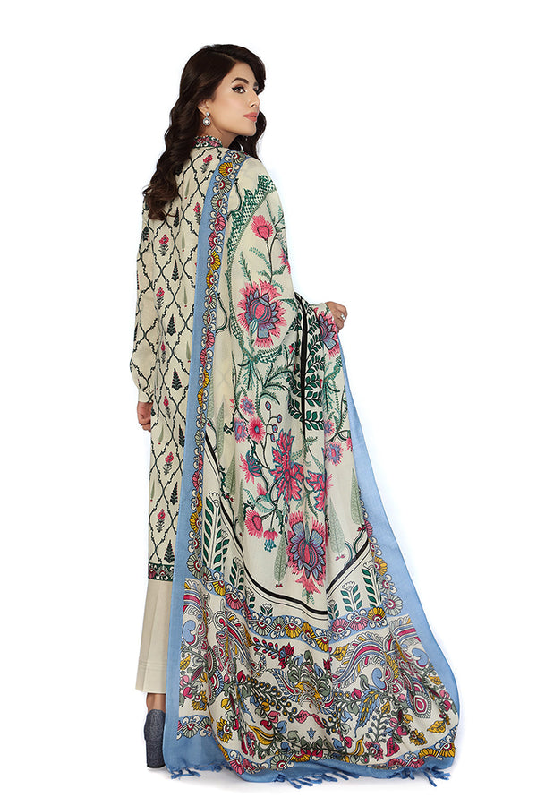 Nishat 3 Piece - Printed Suit - 42105015-R