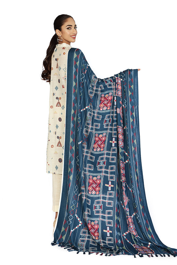 Nishat 3 Piece - Printed Suit - 42102073 R