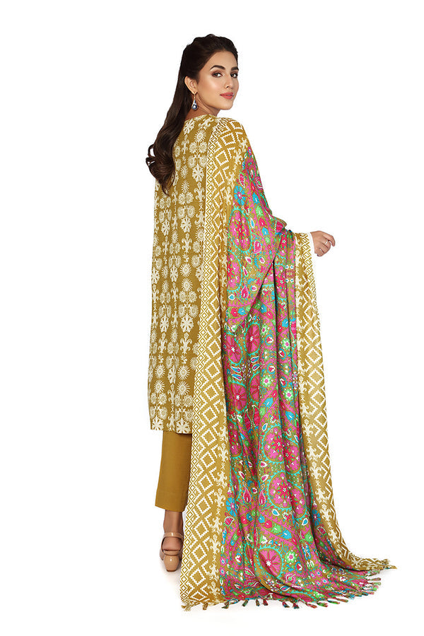 Nishat 3 Piece - Printed Suit - 42105074-R