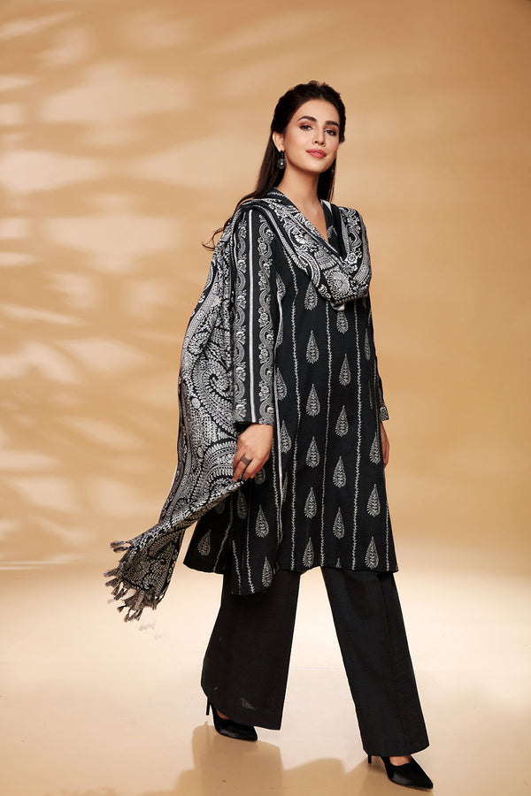 Nishat 3 Piece - Printed Suit - 42105076-R