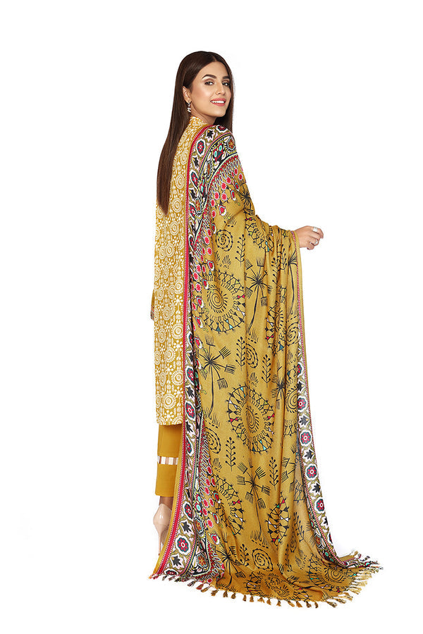 Nishat 3 Piece - Printed Suit - 42105080-R