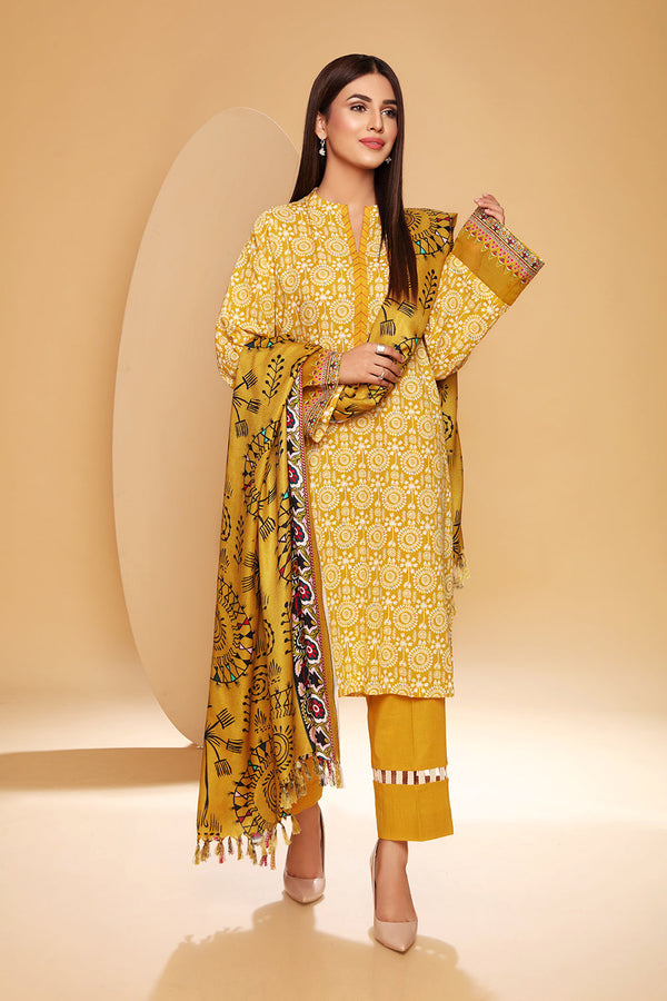 Nishat 3 Piece - Printed Suit - 42105080-R