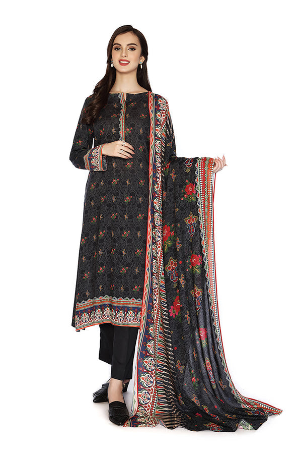 Nishat 3 Piece - Printed Suit -42105103-R