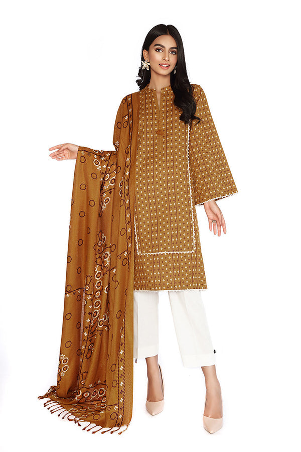 Nishat 3 Piece - Printed Suit -42105221-R