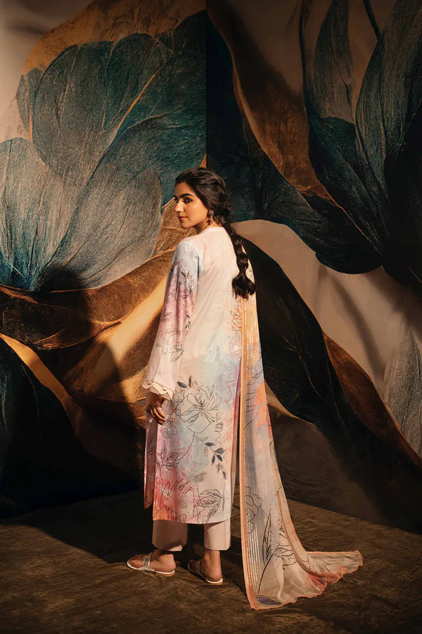 Nishat 3 Piece - Printed Suit