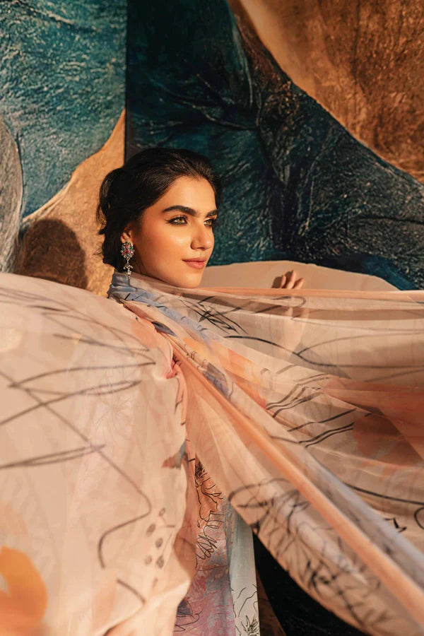 Nishat 3 Piece - Printed Suit