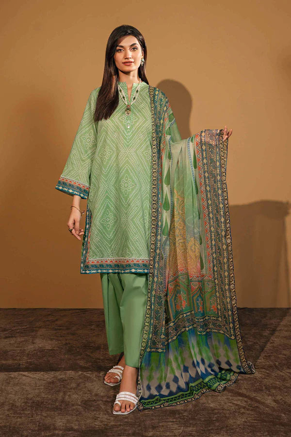 Nishat 3 Piece - Printed Suit