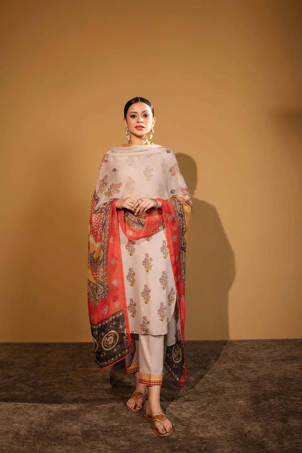 Nishat 3 Piece - Printed Suit