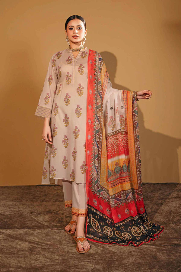 Nishat 3 Piece - Printed Suit