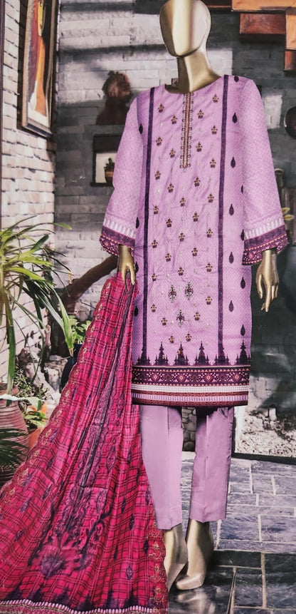 Bin Saeed lawn 3 pc lawn