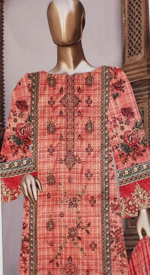 Bin Saeed lawn 3 pc lawn