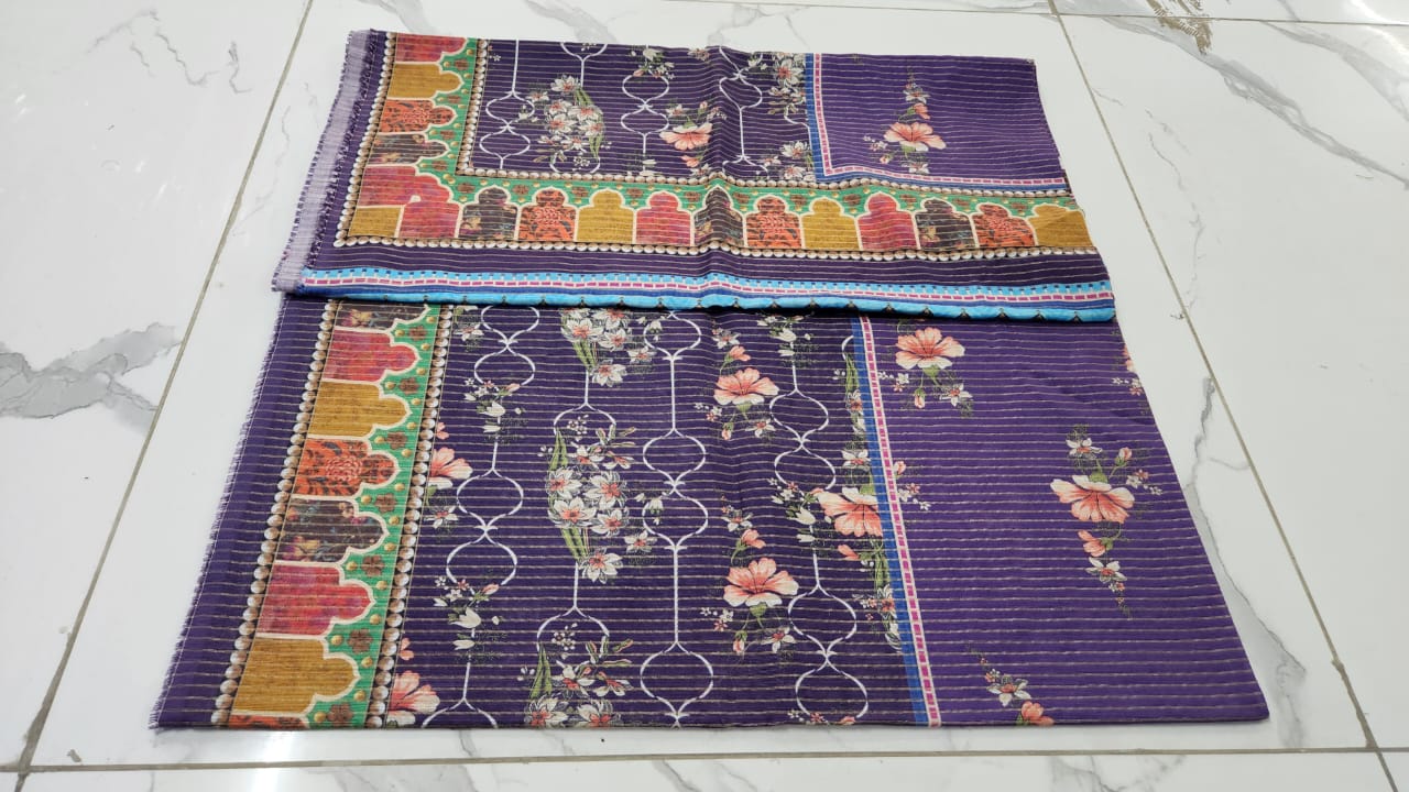 Nishat Zari Khadder 3 pc