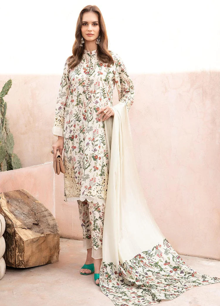 Embroidered Lawn 3 Piece Unstitched