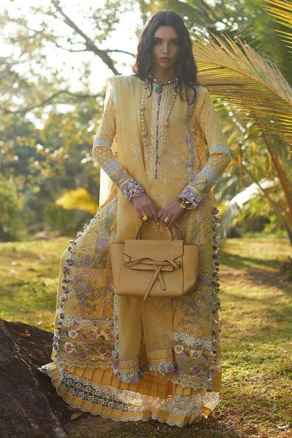 EL 1 B Ira - UN STICH Elan Embroidered Lawn Suits3 Piece