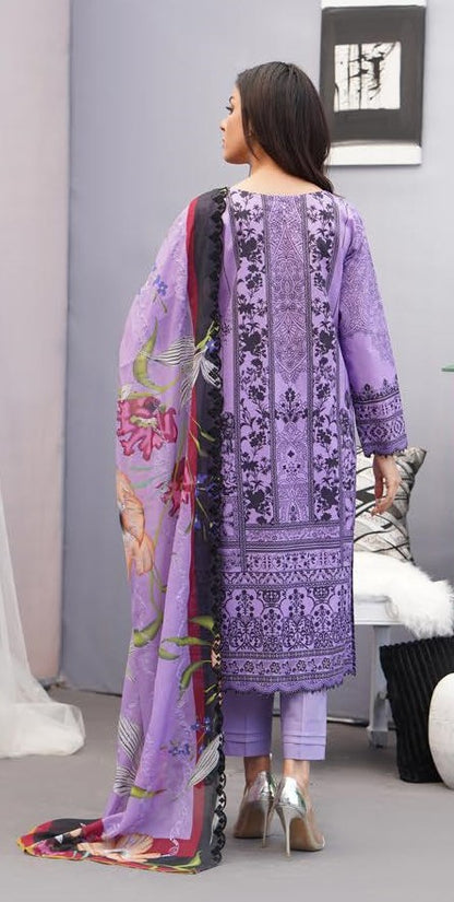 RUHAY SUKHAN LUXURY UNSTITCHED EMBROIDERED COLLECTION! (A-4)