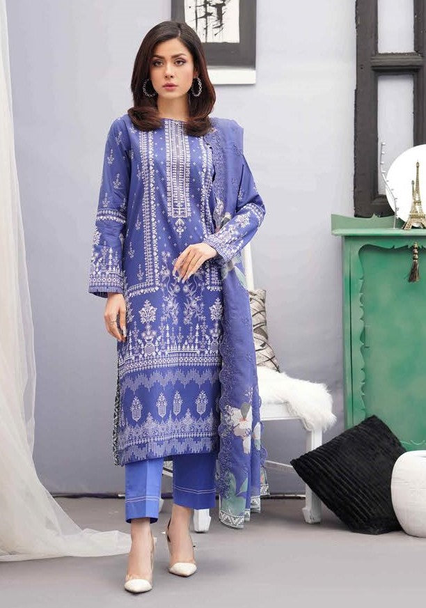 RUHAY SUKHAN LUXURY UNSTITCHED EMBROIDERED COLLECTION! (A-7)