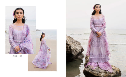 Nureh Tere Sang Unstitched Swiss Lawn SS'2023 (NSL- 07)