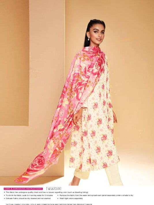 Nishat 3pc Printed Lawn