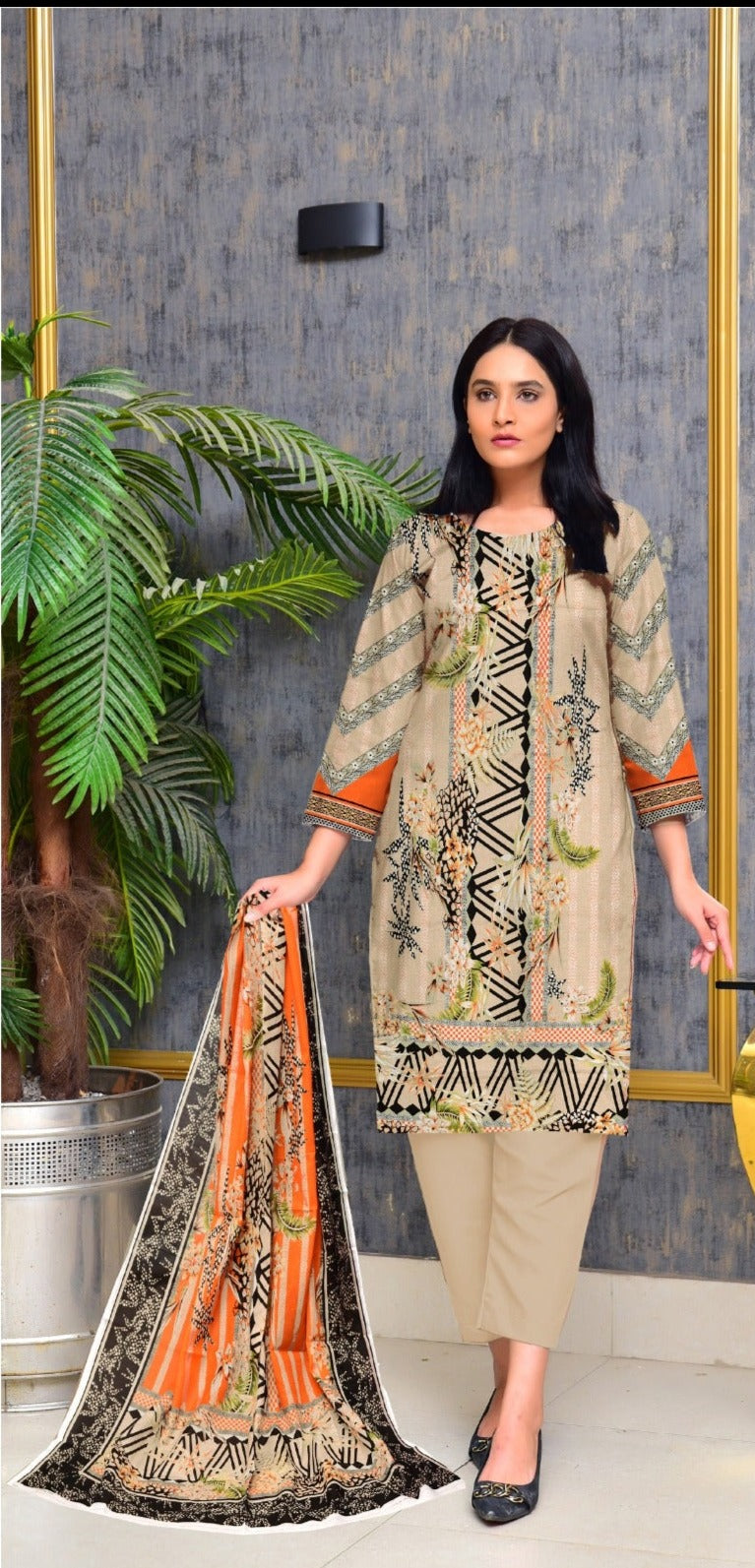 Pretty Petalls Lawn 3pc