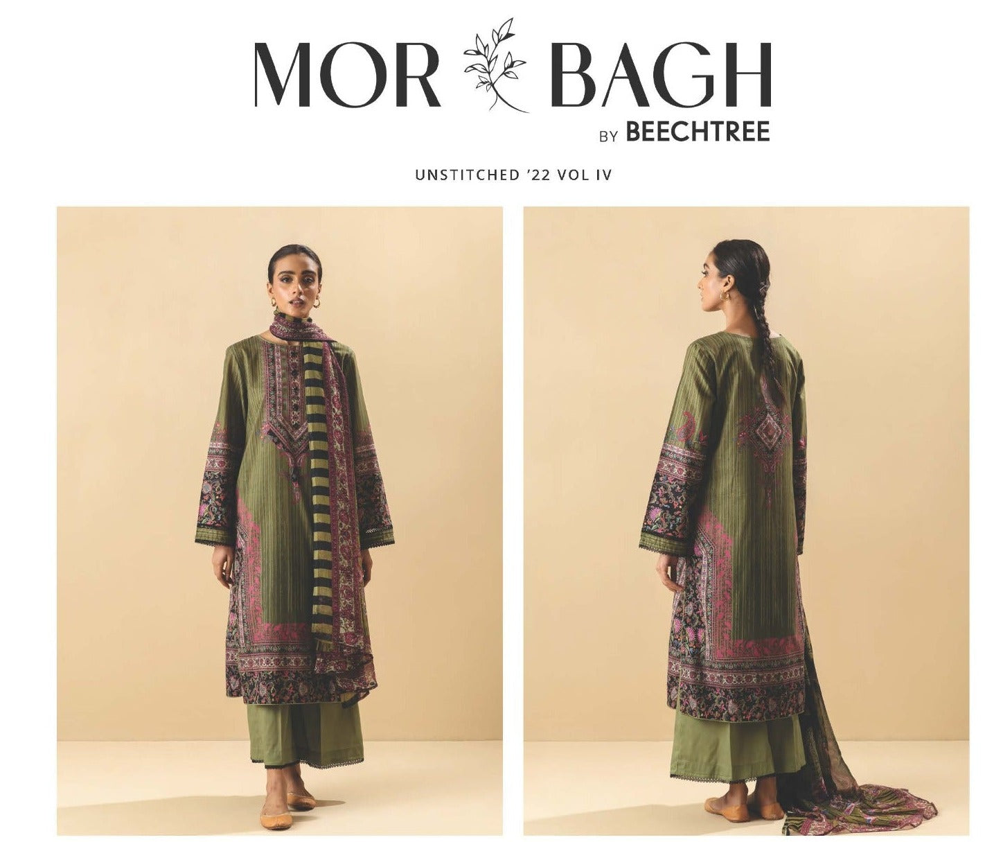 Mor Bagh By Beechtree / 3pc