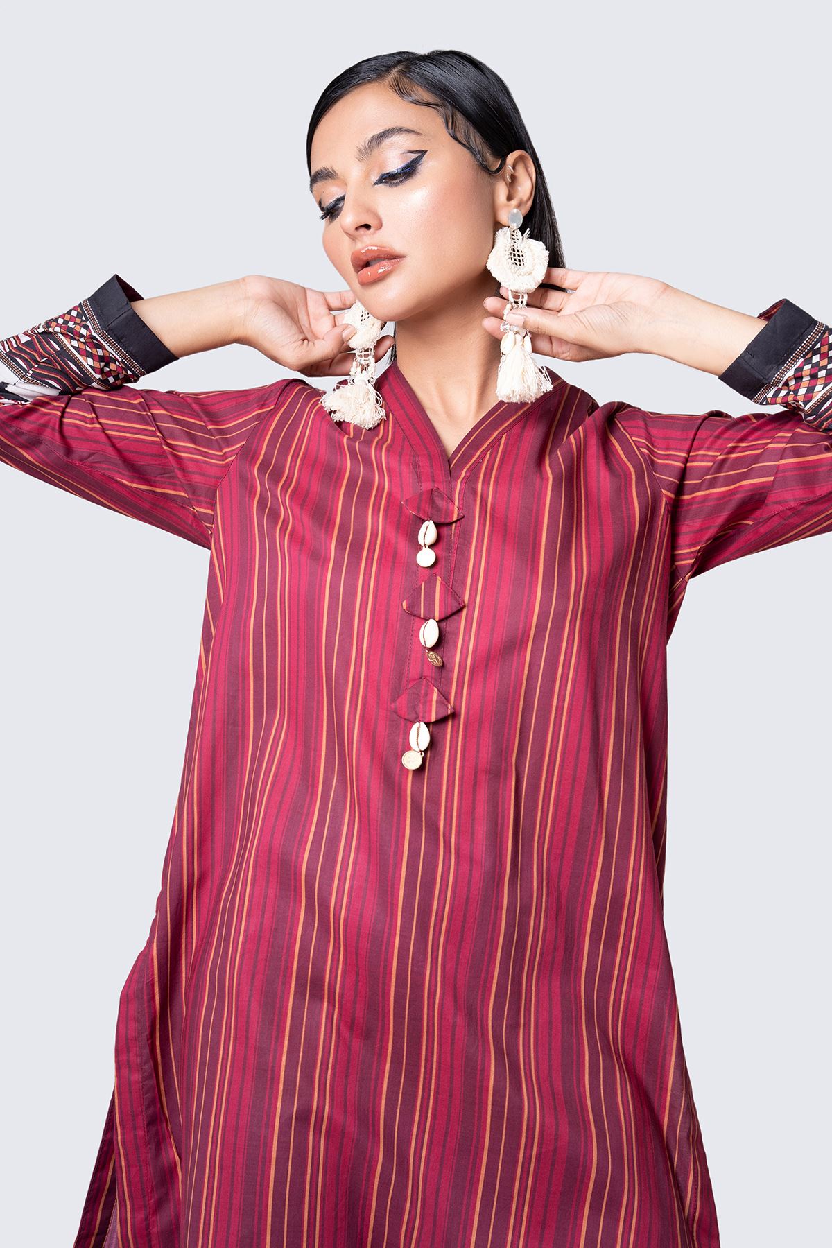 KHAADI STICH Classic Kameez