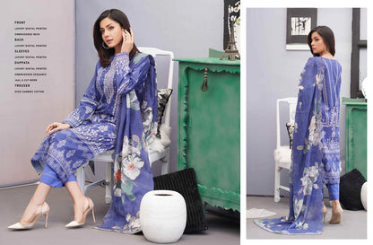RUHAY SUKHAN LUXURY UNSTITCHED EMBROIDERED COLLECTION! (A-7)