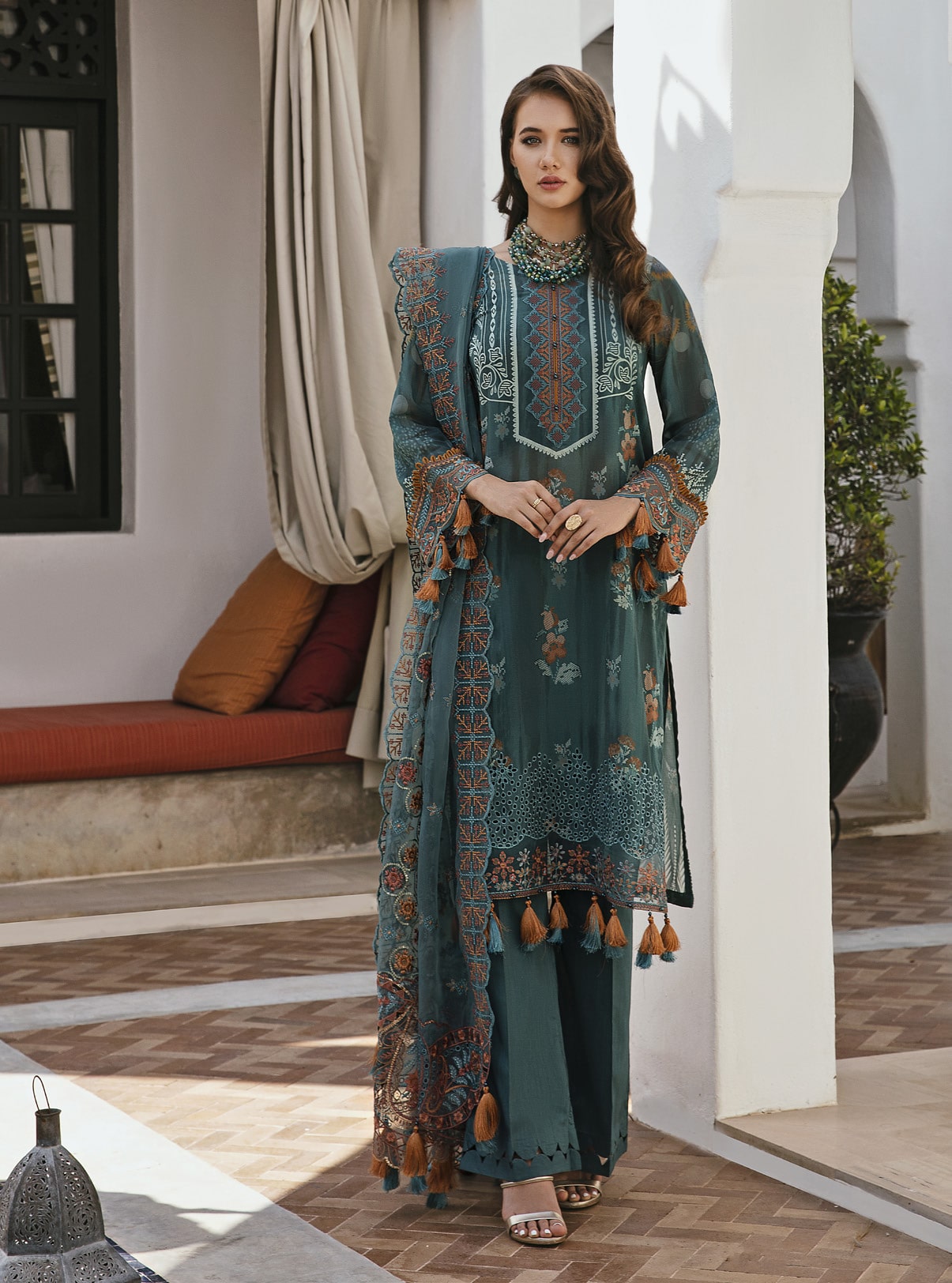 Unstitched MAYA EMBROIDERED SWISS LAWN COLLECTION! (NS- 66)