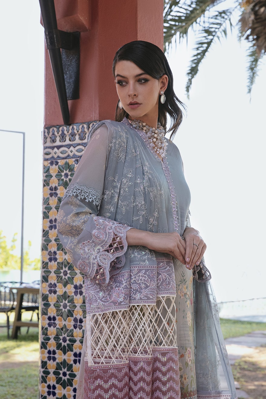 Unstitched MAYA EMBROIDERED SWISS LAWN COLLECTION! (NS- 67)